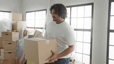 clip-4040655065-man-arms-crossed-next-stacked-cardboard-boxes