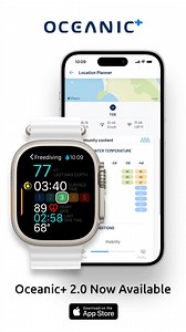 Dive into the excitement! Oceanic 2.0 has arrived with a MAJOR update, making waves with exciting new features, including FREEDIVING! Stay tuned for all the details as we take this underwater adventure to the next level. Download Oceanic on the App Store! For tutorials and FAQs click here: https://www.oceanicworldwide.com/oceanic-plus/ | Oceanic Worldwide