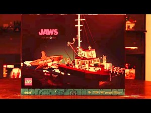 LEGO Ideas JAWS Speed Build and Showcase | Set 21350