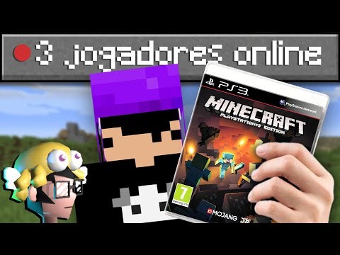 explorando o minecraft de playstation 3