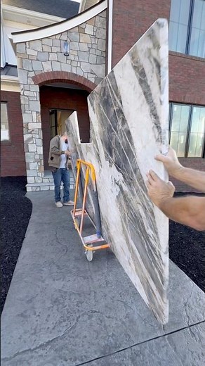 Installing a 900 lbs Countertop