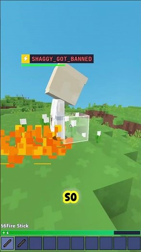 I Added Fire & Lightning Sticks in Bloxd ⚡🔥