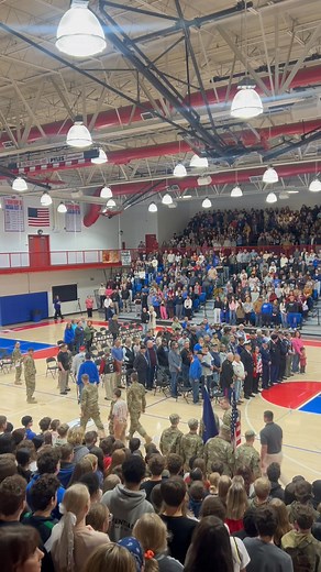 Veterans Program ACHS this morning. Sponsored by Cadet Corps under direction of Krystal Redman. | Pamela Hoots Mayor