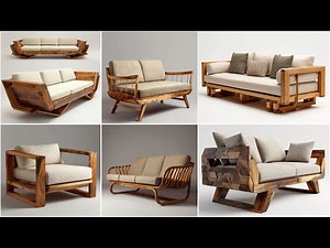 100+ Unique Wooden Sofa Frame Ideas | Modern & Minimalist Couch Designs Inspiration