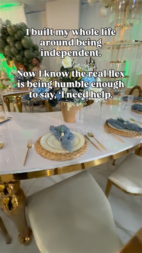 I built my whole life on being independent — thinking it was a flex. But if I’m being real, it was pride. It took me a long time to realize… the real flex is being humble enough to ask for help. To say, ‘I can’t do it all by myself this time.’ That’s growth. That’s healing. Because independence without humility? That’s just loneliness dressed up as strength. | Standing Out and More