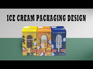 Ice cream box packaging