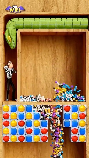 A COBRA VAI ENGOLIR ELE VIVO! 😱🐍😱 #matchvillains #gameplay