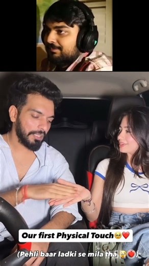 first time touch by girl 😘 #funney #comedy 😂 #shorts