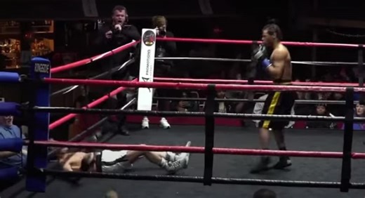 World's Oldest Welterweight Scot England Gets Stopped In The First Round