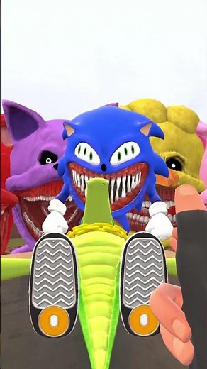 FASTEST SONIC?Super Shin Sonic vs Shadow Sonic vs Hedgehog Sonic in garry's mod!