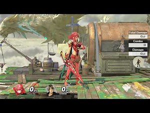 Pyra and Mythra Exaggerated Jiggle Physics