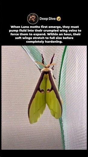The Secret Beginning of a Luna Moth