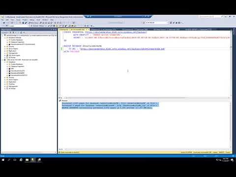Azure SQL Managed Instance - restore database backup
