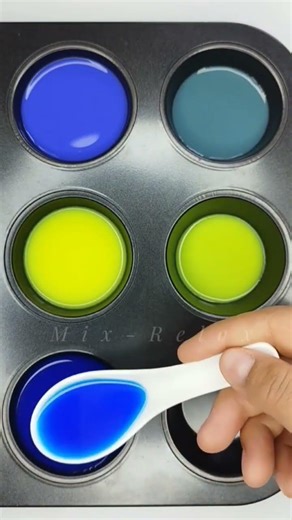 Mixing Random Paint Colors 🎨 So Satisfying! #shorts