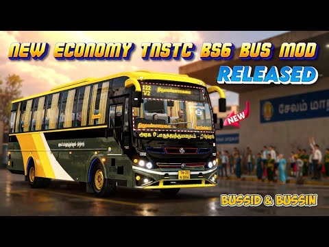 New ECONOMIC TNSTC BS6 Bus Mod|Released|BUSSID & BUSSIN #rsgamingupdates#bussid#bus#mod#new#bussin