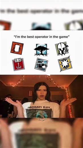 Best Siege Operators😱🔥 #rainbowsixsiege #r6community #1000iq #r6siege #r6 #r6tips #ad #nxietygames