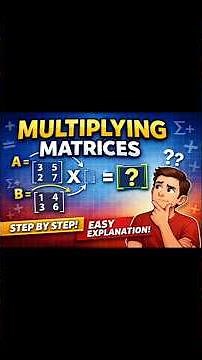 How to multiply Matrices