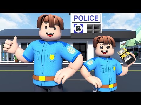 ROBLOX Brookhaven 🏡RP: Little Policeman Adventure | Roblox Knight