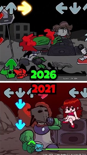 Tricky: Clowned Out Vs Tricky: Full Ass Mod | New Update Animation Comparison [FNF]