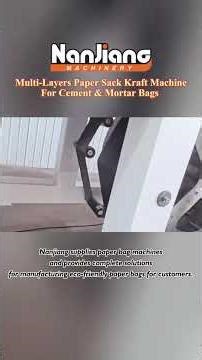 Multi-Layers Paper Sack Kraft Machine