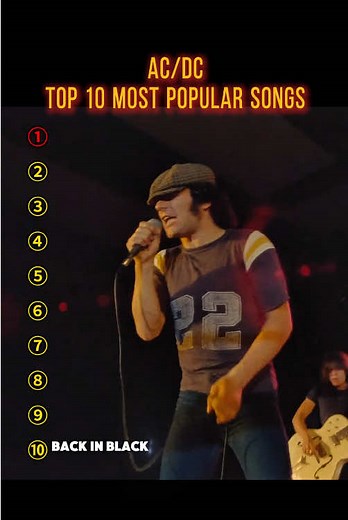Mejores canciones de AC/DC