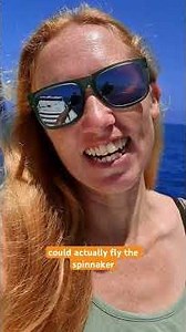 Solo sailing with a spinnaker