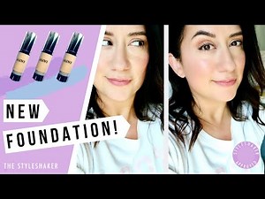 Honest Review of the SAINT COSMETICS Flawless Radiance FOUNDATION | Demo, Swatch, Cleaner Beauty