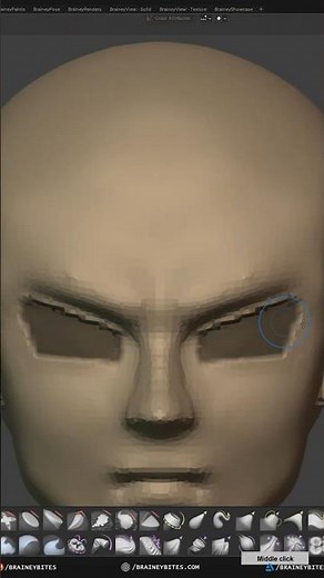 Sculpt Anime Style Head in Blender