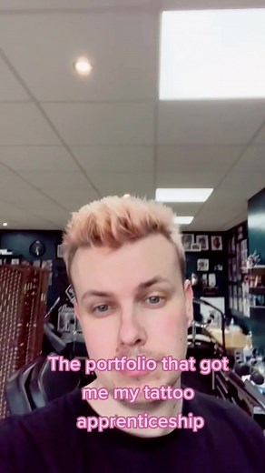The portfolio that started this journey! #tattooapprentice #tattooapprenticeship #tattooportfolio #apprenticeportfolio #tattooapprenticeportfolio #fyp #foryou #foryoupage