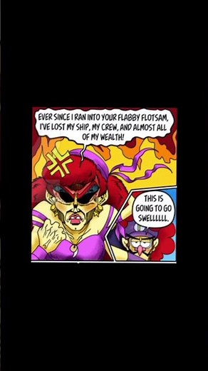 wario and captain syrup #mario #comicdub