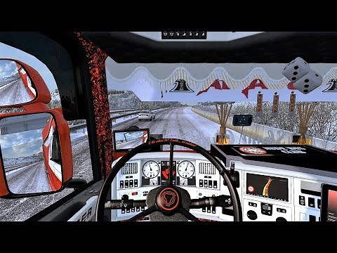 Euro Truck Simulator 2 (v1.39) Scania RJL Tuning V8 Open Pipe & Turbo Sound + Skin + Custom Interior