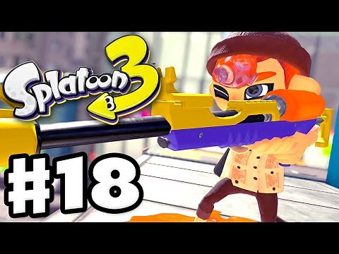 Splat Charger Showcase! - Splatoon 3 - Gameplay Walkthrough Part 18 (Nintendo Switch)