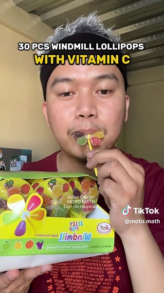 Windmill Lollipop Jelly Pops for Kids with Vitamin C