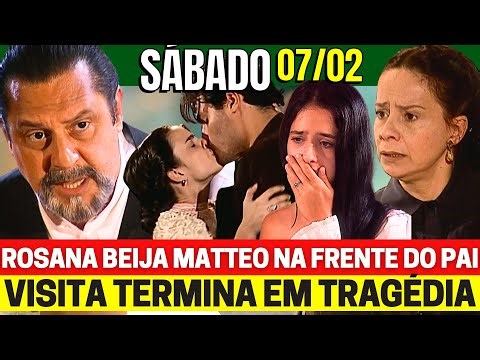TERRA NOSTRA Capítulo de Hoje SÁBADO 07/02 - Resumo Completo Novela Vale a Pena Ver de Novo Globo