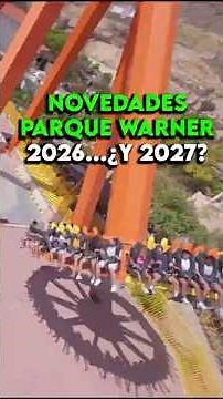 New attractions at Warner Bros. Park Madrid in 2026 #themepark #halloween #attraction