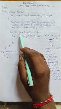 Table programm in java #learn_with_laya #tabletopgaming #javaprogramming #java#simple #students