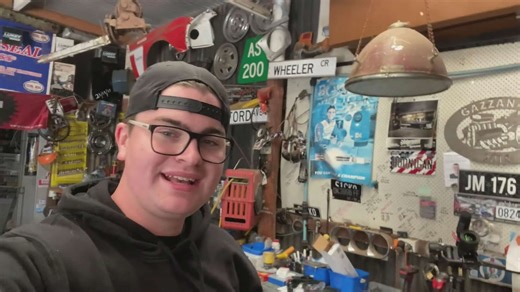 Gary Myers epic garage tour! Jake let me drive S1CKO