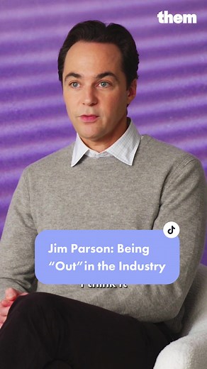 Jim Parsons talks about the internal and external struggles of being gay in the industry in “Becoming Jim Parsons” on our YouTube channel #queertiktok #jimparsons #bigbangtheory #queercelebrities #gaytiktok