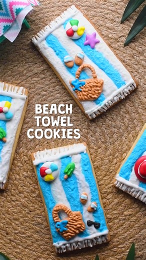 135K views · 561 reactions | Sweeten up your summer with beach towel cookies ☀️ | So Yummy | Facebook