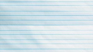 Download Blank lined paper scrolling animation for your creative work for free