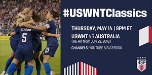 10K views · 281 reactions | Get your ⚽️ fix tonight with more #USWNTClassics! Relive our exciting 2018 matchup with Australia tonight at 8pm ET! Catch all the action on YouTube and Facebook. | U.S. Soccer | Facebook