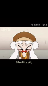 [6] When GF is sick 😷 | GH'STORY | #animation #anime #ghstory #ghs #계향쓰 | 계향쓰 GH'S