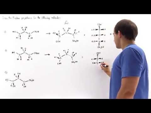 Drawing Fischer Projections of Aldopentose