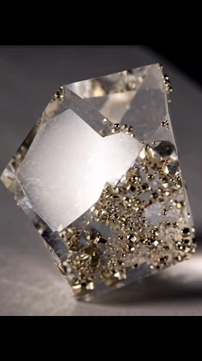 Pyrited Quartz | Blue Light Gemstones