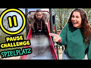 ⏸️ FUN BREAK CHALLENGE ON THE PLAYGROUND with Kaan & Dania