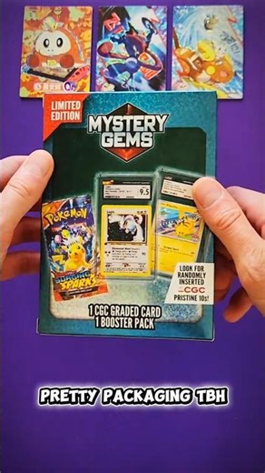 Opening a Walmart Pokemon Mystery Gems (CGC Slab + Booster Pack) Box for Science