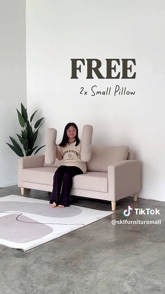 Sofa SARA Warna Beige - Siap untuk Anda!