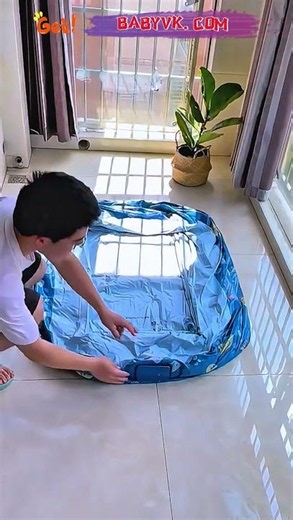 Inflatable Kids Pool: The Perfect Summer Water Toy for Children #KidsFun