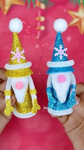298K views · 2.3K reactions | So Cute Xmas Gnomes making at home慄‍♂️ #crafts #christmas #christmastree #xmastree #christmas2024 | Creative Art & Craft Ideas | Facebook