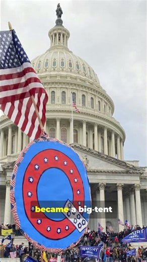 Conspiracy Shaped: QAnon explained in 50 seconds.